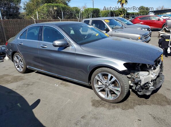 W1KWF8DB0MR643619 2021 MERCEDES-BENZ C Gray Przód prawy