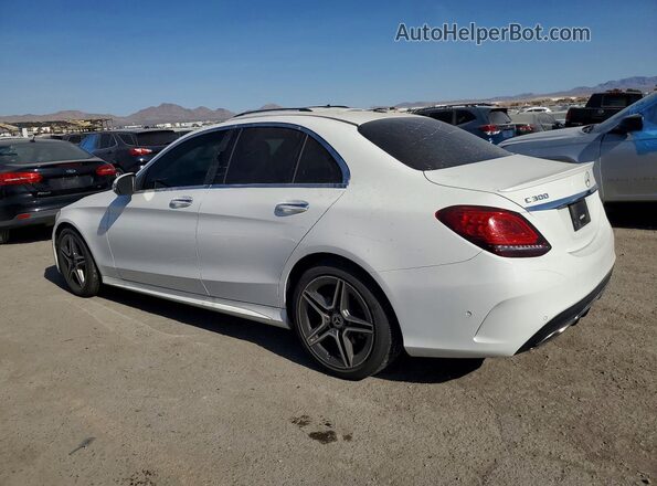 W1KWF8DB0MR650392 2021 MERCEDES-BENZ C White Задня ліва чверть
