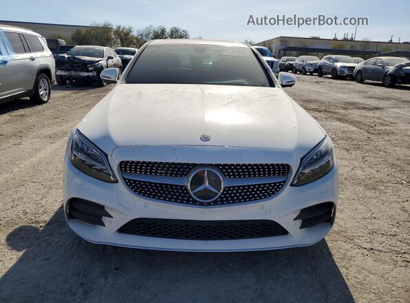 W1KWF8DB0MR650392 2021 MERCEDES-BENZ C White Вид спереду