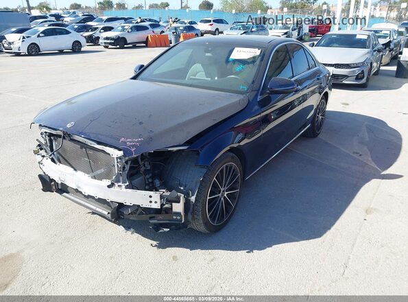 W1KWF8DB1LR595109 2020 MERCEDES-BENZ C-CLASS Синий Передняя левая четверть
