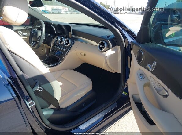 W1KWF8DB1LR595109 2020 MERCEDES-BENZ C-CLASS Синий Вид салона спереди