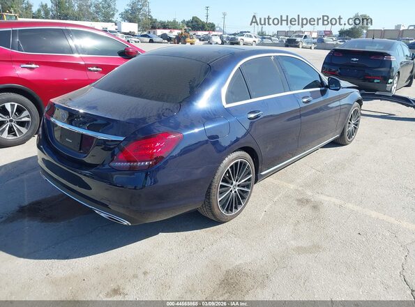 W1KWF8DB1LR595109 2020 MERCEDES-BENZ C-CLASS Синий Задняя правая четверть