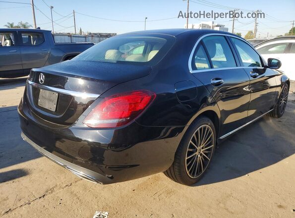 W1KWF8DB2LR598262 2020 MERCEDES-BENZ C Black Tył prawy