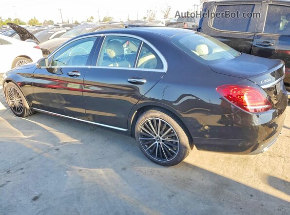 W1KWF8DB2LR598262 2020 MERCEDES-BENZ C Black Tył lewy