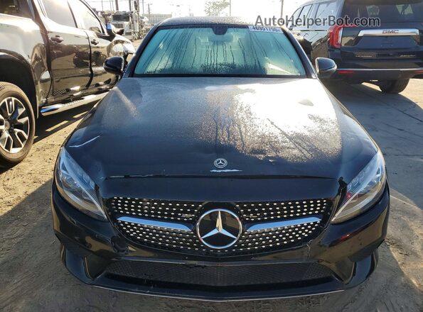 W1KWF8DB2LR598262 2020 MERCEDES-BENZ C Black Widok z przodu