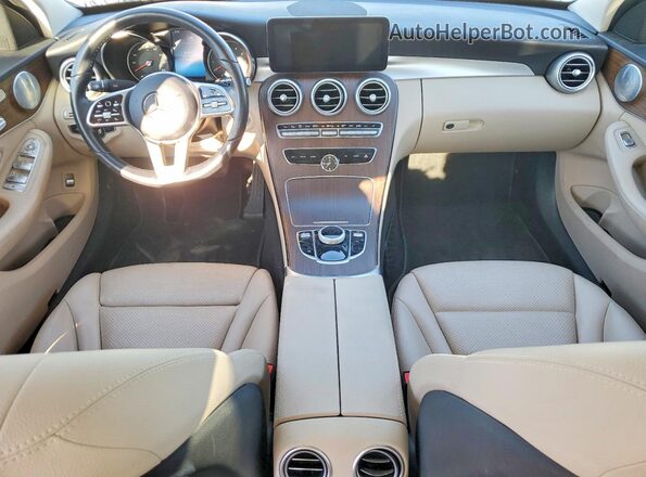 W1KWF8DB2LR598262 2020 MERCEDES-BENZ C Black Widok deski rozdzielczej