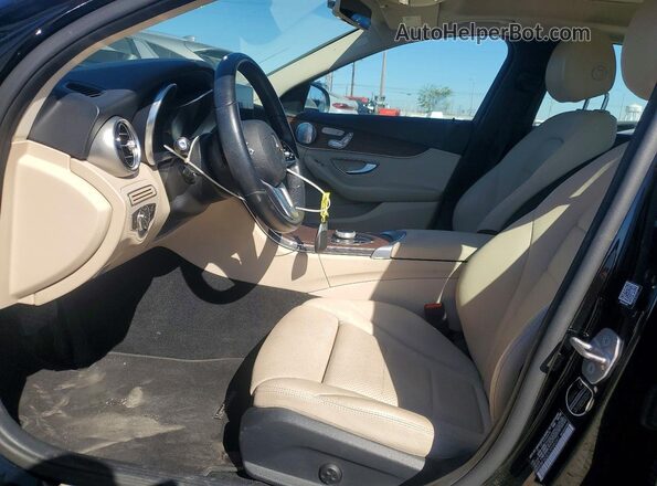 W1KWF8DB2LR598262 2020 MERCEDES-BENZ C Black Widok wnętrza z przodu