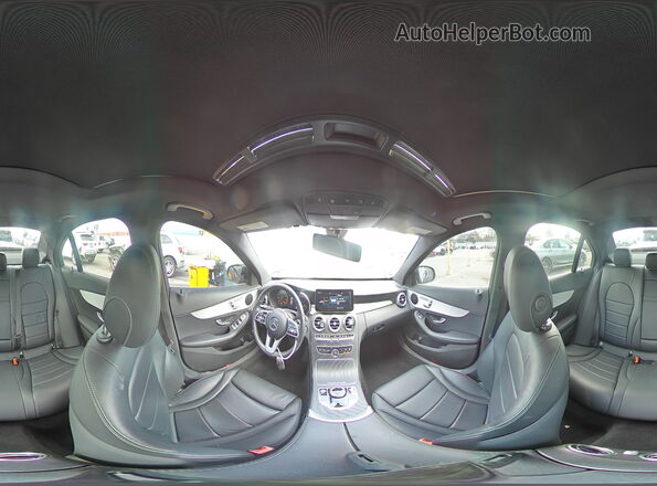 W1KWF8DB2MR639930 2021 MERCEDES-BENZ C Black Панорамний вид салону 360°