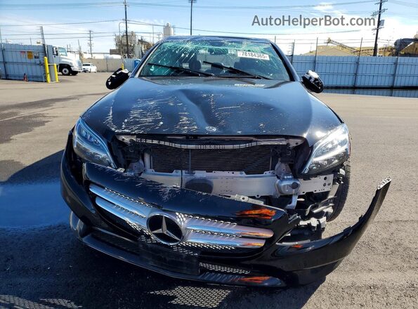 W1KWF8DB4MR644983 2021 MERCEDES-BENZ C Black Դիմացի տեսք