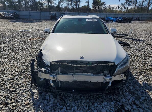 W1KWF8DB4MR653506 2021 MERCEDES-BENZ C Белый Вид спереди