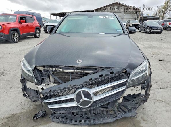 W1KWF8DB6MR625464 2021 MERCEDES-BENZ C Black Դիմացի տեսք