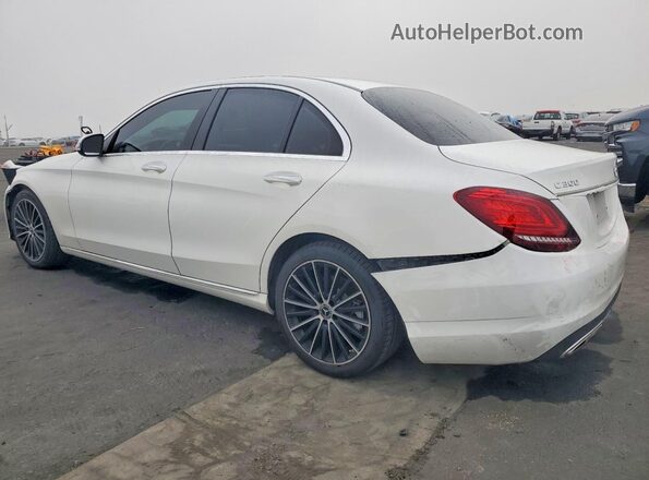 W1KWF8DB6MR633130 2021 MERCEDES-BENZ C White Tył lewy