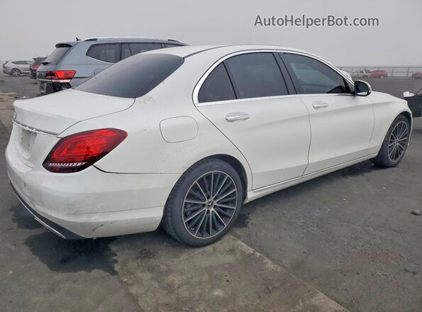 W1KWF8DB6MR633130 2021 MERCEDES-BENZ C White Tył prawy