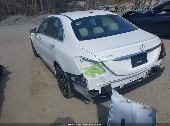 W1KWF8DB6MR644516 2021 MERCEDES-BENZ C-CLASS White Հետևի ձախ