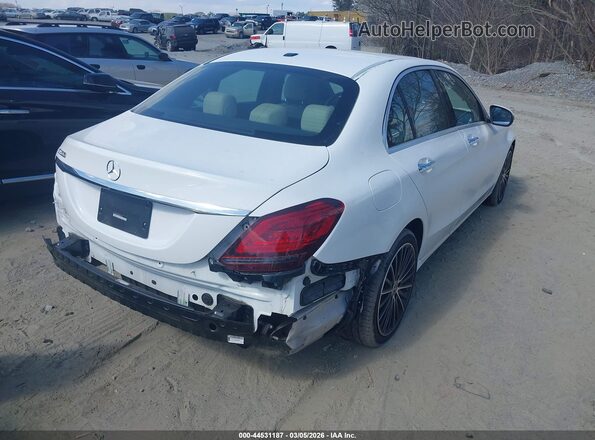 W1KWF8DB6MR644516 2021 MERCEDES-BENZ C-CLASS White Հետևի աջ