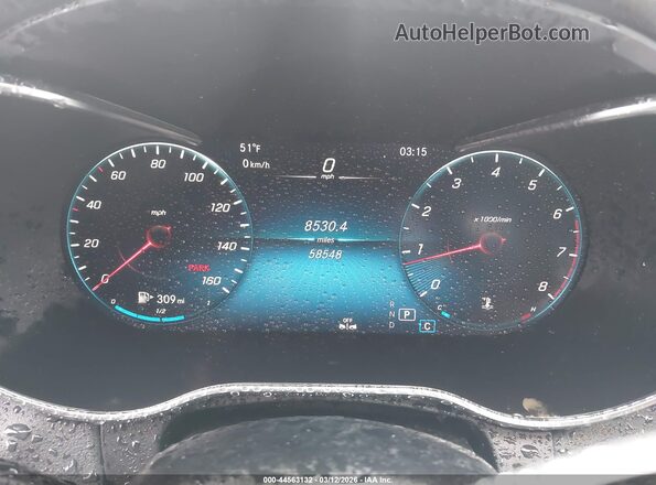 W1KWF8DB7LR582753 2020 MERCEDES-BENZ C-CLASS Blue Rear seats view