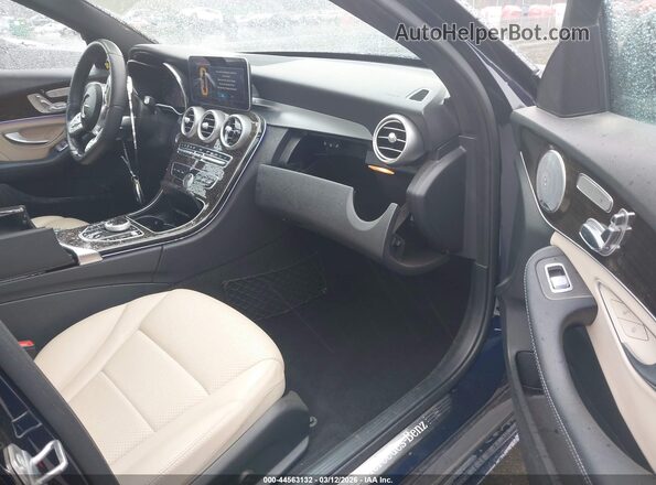 W1KWF8DB7LR582753 2020 MERCEDES-BENZ C-CLASS Blue Front interior view