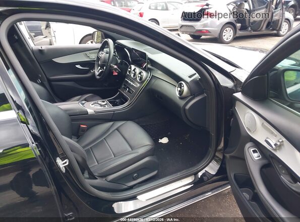 W1KWF8DB7MR644329 2021 MERCEDES-BENZ C-CLASS Black Widok wnętrza z przodu