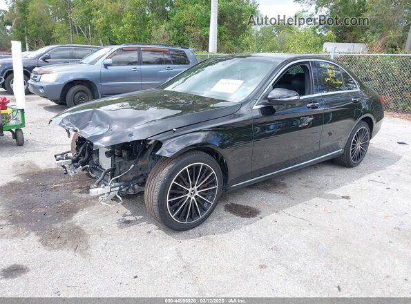 W1KWF8DB7MR644329 2021 MERCEDES-BENZ C-CLASS Black Przód lewy