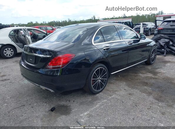 W1KWF8DB7MR644329 2021 MERCEDES-BENZ C-CLASS Black Tył prawy
