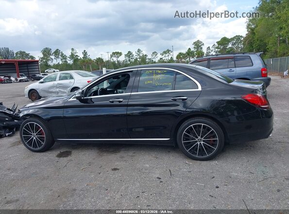 W1KWF8DB7MR644329 2021 MERCEDES-BENZ C-CLASS Black Widok wnętrza z tyłu