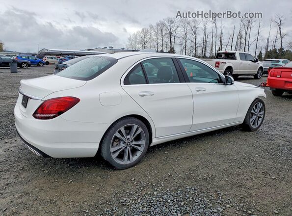 W1KWF8DB8MR616216 2021 MERCEDES-BENZ C White Rear right