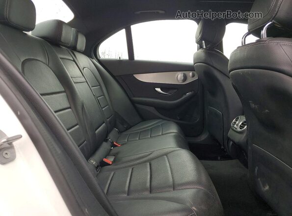 W1KWF8DB8MR616216 2021 MERCEDES-BENZ C White Rear seats view