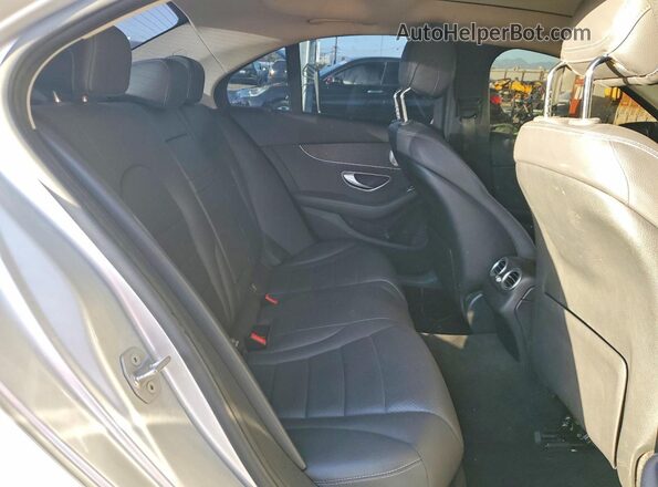W1KWF8DB9MR614748 2021 MERCEDES-BENZ C Silver უკანა სავარძლების ხედი