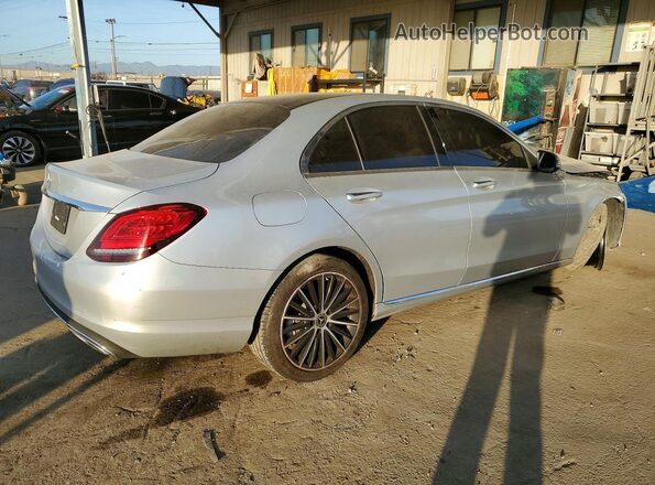 W1KWF8DB9MR614748 2021 MERCEDES-BENZ C Silver უკანა მარჯვენა