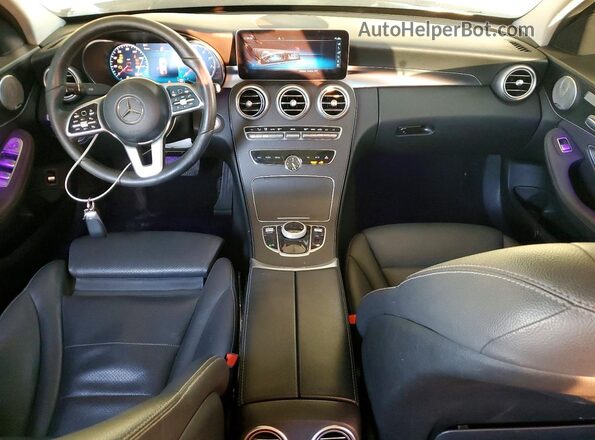 W1KWF8DB9MR614748 2021 MERCEDES-BENZ C Silver წინა პანელის ხედი