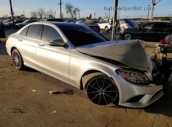 W1KWF8DB9MR614748 2021 MERCEDES-BENZ C Silver წინა მარჯვენა