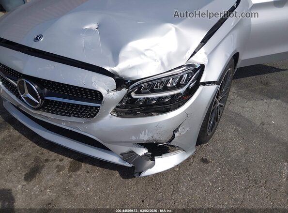 W1KWF8DB9MR650021 2021 MERCEDES-BENZ C-CLASS Silver Вид спереду