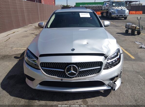 W1KWF8DB9MR650021 2021 MERCEDES-BENZ C-CLASS Silver Вид щитка приладів