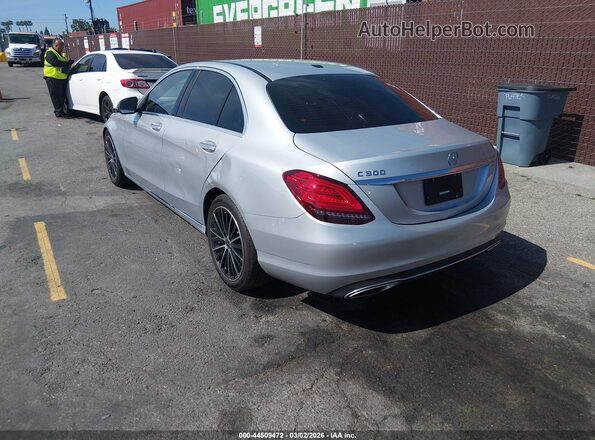 W1KWF8DB9MR650021 2021 MERCEDES-BENZ C-CLASS Silver Задня ліва чверть