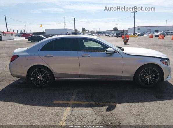 W1KWF8DB9MR650021 2021 MERCEDES-BENZ C-CLASS Silver Вид задньої частини салону