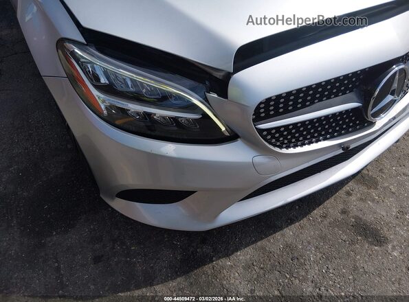 W1KWF8DB9MR650021 2021 MERCEDES-BENZ C-CLASS Silver 