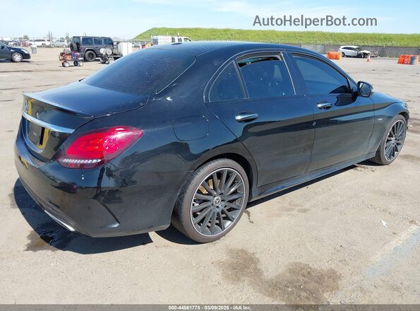 W1KWF8DBXMR629212 2021 MERCEDES-BENZ C-CLASS Black Tył prawy