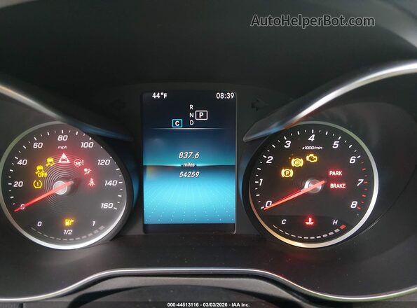 W1KWF8EB0LR572967 2020 MERCEDES-BENZ C-CLASS Белый 