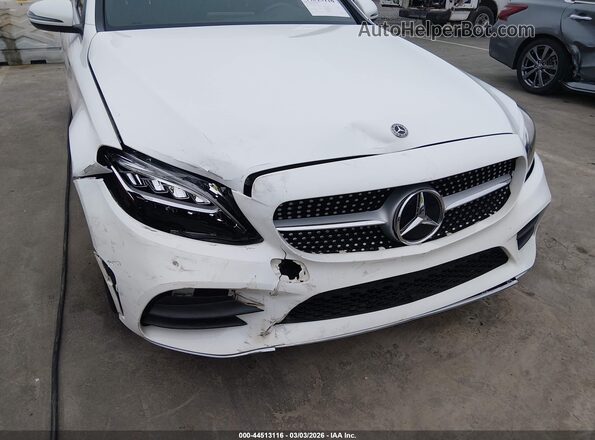 W1KWF8EB0LR572967 2020 MERCEDES-BENZ C-CLASS Белый 