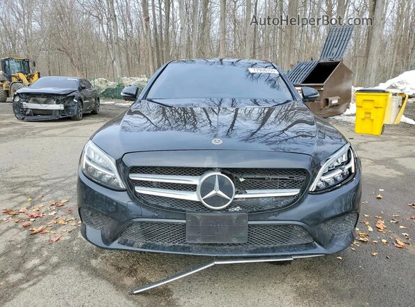 W1KWF8EB0MR634370 2021 MERCEDES-BENZ C Black წინა ხედი