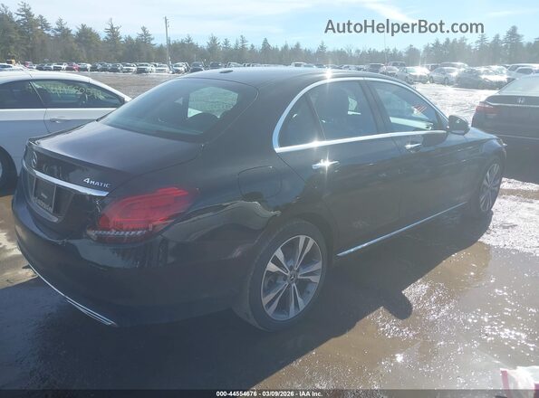 W1KWF8EB1MR631431 2021 MERCEDES-BENZ C-CLASS Black Trasero derecho