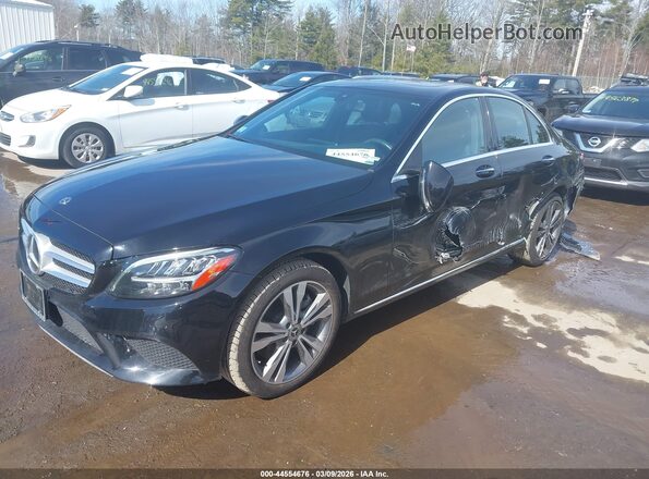 W1KWF8EB1MR631431 2021 MERCEDES-BENZ C-CLASS Black Vista tres cuartos delantera izquierda