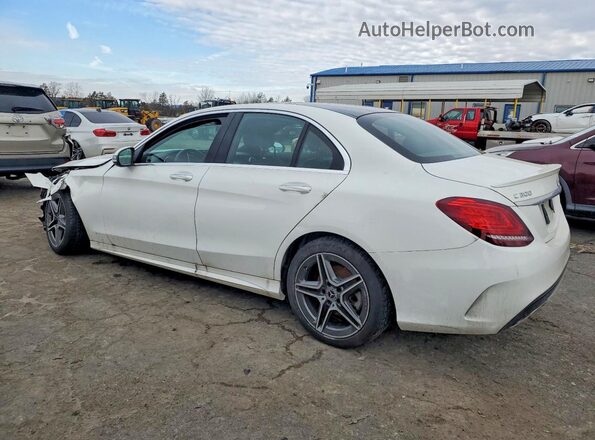 W1KWF8EB1MR645622 2021 MERCEDES-BENZ C White უკანა მარცხენა