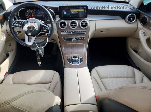 W1KWF8EB1MR652389 2021 MERCEDES-BENZ C Черный Вид панели приборов