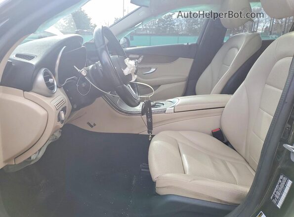 W1KWF8EB1MR652389 2021 MERCEDES-BENZ C Черный Вид салона спереди