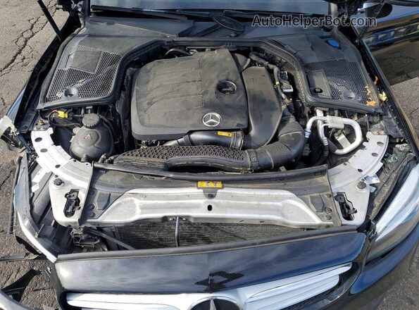 W1KWF8EB1MR652389 2021 MERCEDES-BENZ C Черный Вид задней части салона
