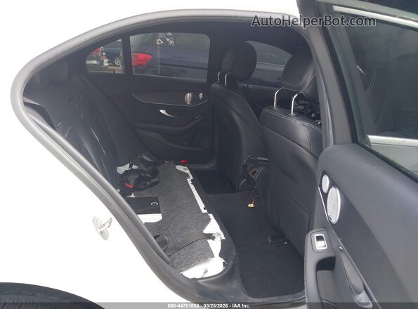 W1KWF8EB2MR652515 2021 MERCEDES-BENZ C-CLASS White Widok naklejki z numerem VIN