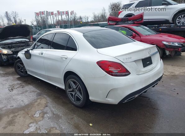 W1KWF8EB2MR652515 2021 MERCEDES-BENZ C-CLASS White Tył lewy