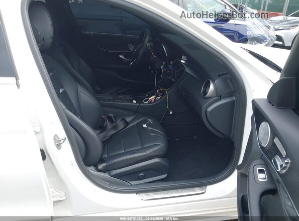 W1KWF8EB2MR652515 2021 MERCEDES-BENZ C-CLASS White Widok wnętrza z przodu