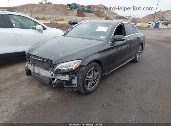 W1KWF8EB3LR572140 2020 MERCEDES-BENZ C-CLASS Black Vista tres cuartos delantera izquierda